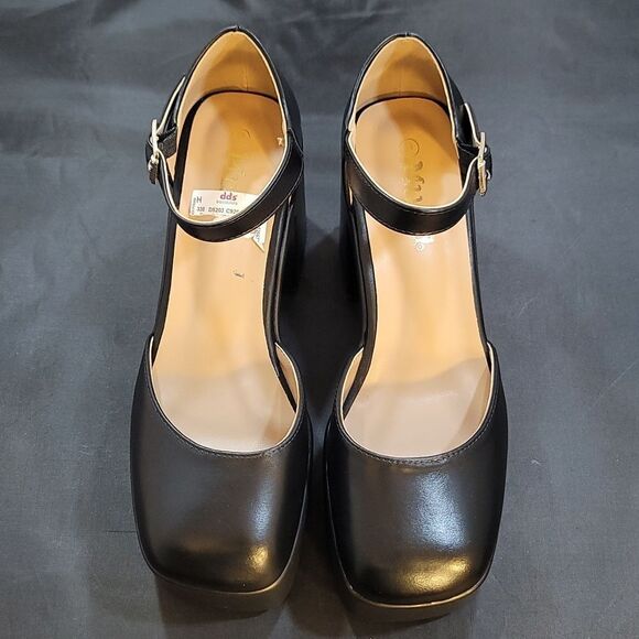 BRAND NEW MUDD BLOCK-HEEL ADJUSTABLE ANKLE STRAP SANDAL - Picture 2 of 16